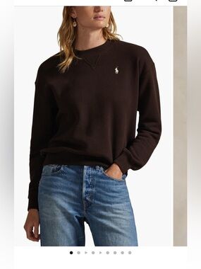 Polo Ralph Lauren Crewneck Fleece Sweatshirt- Size XL